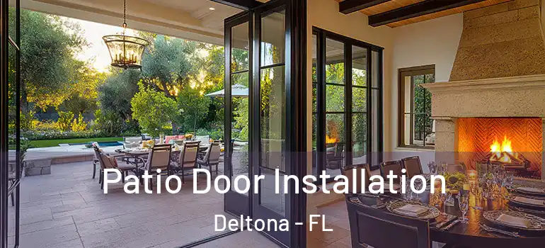  Patio Door Installation Deltona - FL